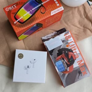 Most Awaited Budget Combo | i8 Ultra Smartwatch, Trending Led Speaker and Airpod Pro 2 Base Model Ear Bud