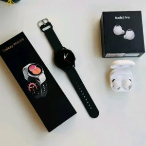 Budget Combo Offer, Galaxy Watch 6 And Galaxy Buds 2 Pro | Super Quality, Bluetooth Calling
