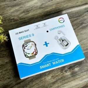 I32 Max Suit Smart Watch Set Combination Wrist Earphone, Watch Ultra Max Suit Smartwatch