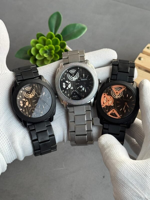 Then Fossil Machine Chronograph