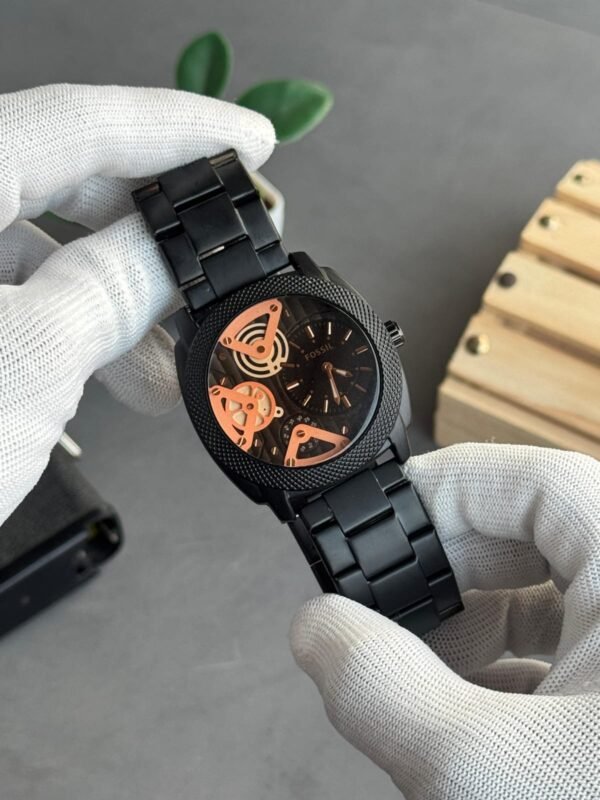 Then Fossil Machine Chronograph